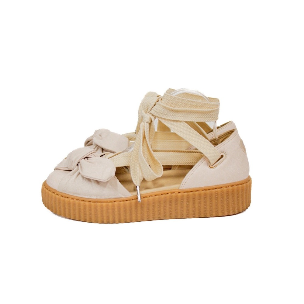 Puma X Fenty By Rihanna Bow Creeper Sandals Women's Size 9.5 -Unique, Edgy - Picture 9 of 12